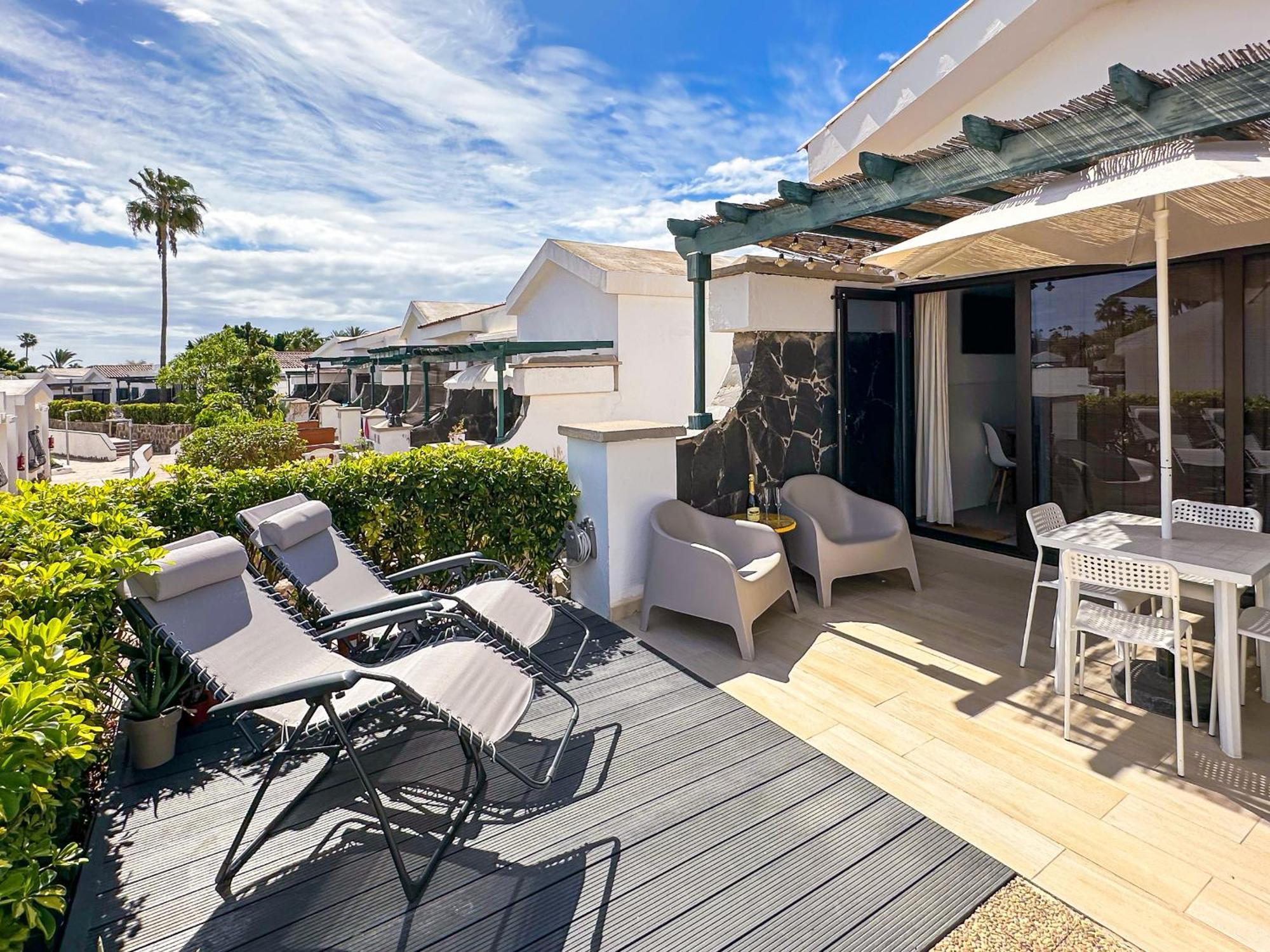Relaxing Retreat In Maspalomas Lago - Fully Renovated Bungalow Zewnętrze zdjęcie